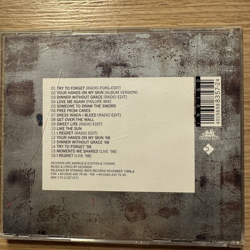 DE/VISION Zehn CD used synth-pop futurepop collection