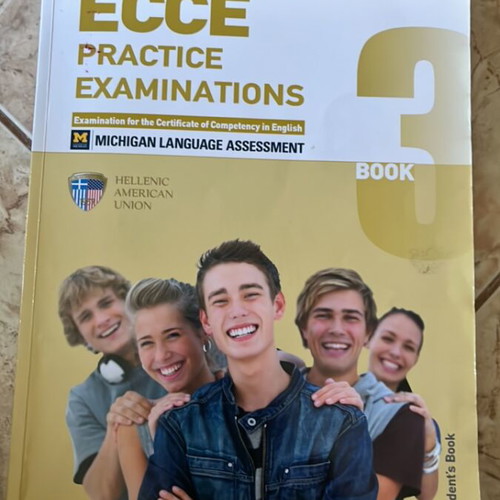 ECCE Practice Examinations English books like new, set of three