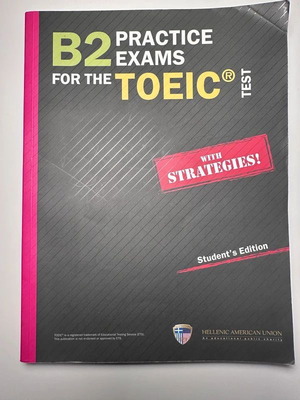 B2 Practise Exams for the TOEIC Test Student's Edition like new
