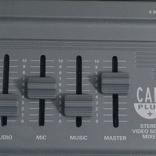 Philips SBC 5370 stereo video sound mixer like new