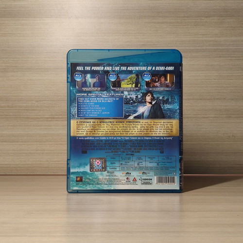 Percy Jackson and the Olympians The Lightning Thief Blu-Ray used with Greek subtitles