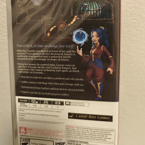 Timespinner Nintendo Switch Limited Run Games #042 new