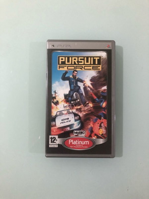 Pursuit Force за PSP като нов, комплект с корица и ръководство