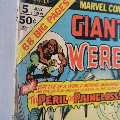 Giant-Size Werewolf #5 1975 Marvel Comics used