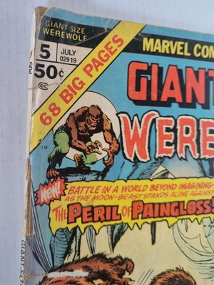 Giant-Size Werewolf #5 1975 Marvel Comics used