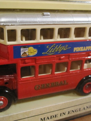 Lledo 1932 AEC Regent Double Decker Bus ''Libby's Pineapple'' Нов