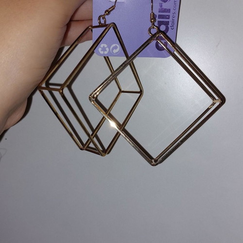 Claire's earrings new with gift box