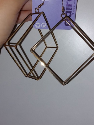 Claire's earrings new with gift box