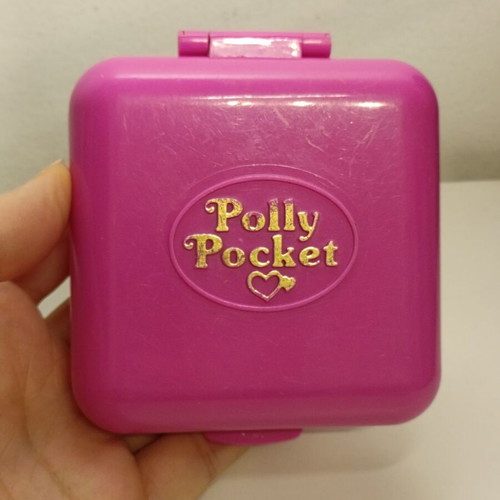 Polly Pocket Bluebird Zoo World 1989 collectible toy case like new
