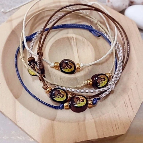 Handmade Martyrika Bracelets with Panagia Vrefokratousa beads new