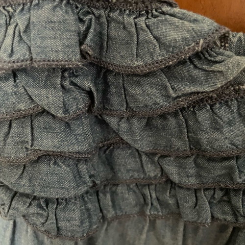 Zara denim dress size S like new, blue