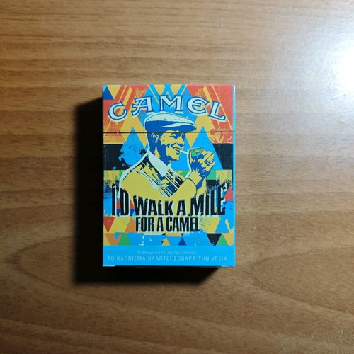 Camel vintage playing cards used, collectible advertising deck