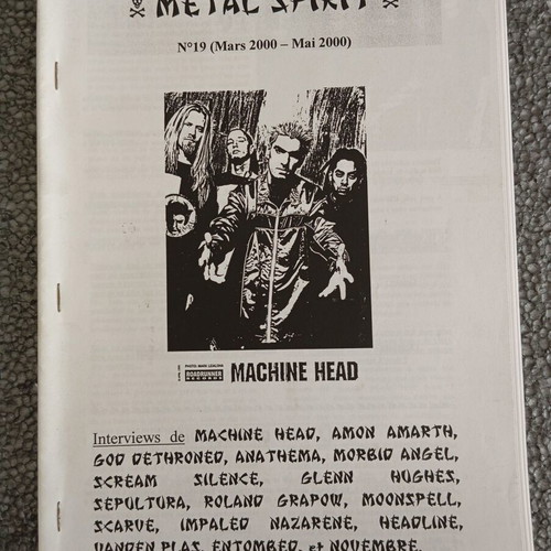 Metal Spirit #19 2000 French fanzine like new