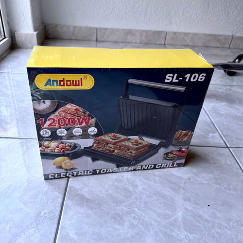 Τοστιέρα Γκριλιέρα Andowl SL-106 1200W καινούργια στο κουτί