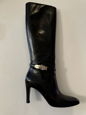 Gucci boots like new, black, size 39.5
