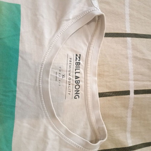 Billabong T-shirt used, XL, white