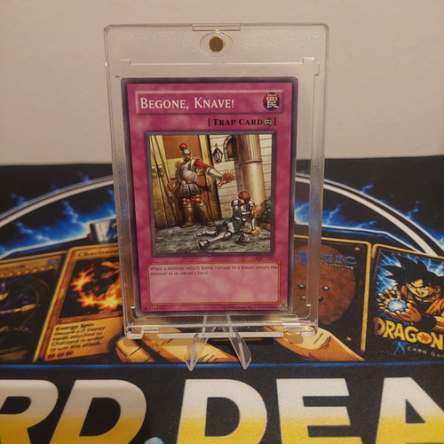 Begone, Knave! Yu-Gi-Oh! Trap Card