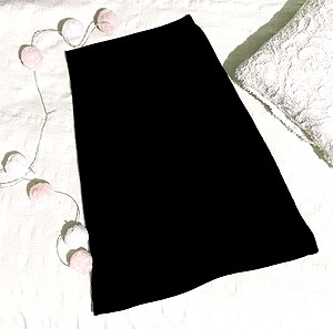 Ψηλόμεση midi μαύρη φούστα