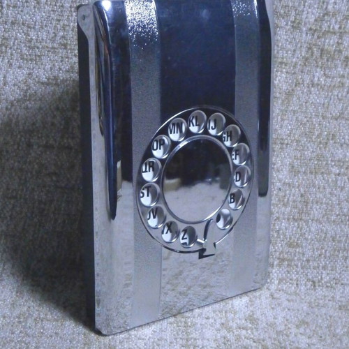 Telephone Index New Chrome Vintage