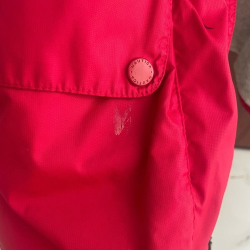Nautica men's jacket used, red, size XL
