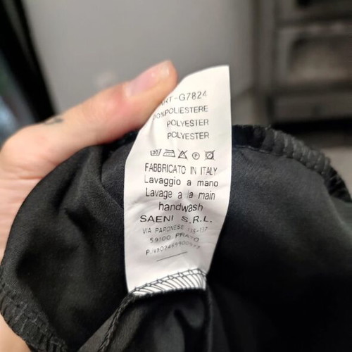 Barni Saeni black classic pants new with tag size 38