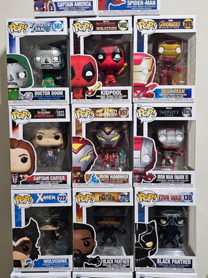 Funko POP Marvel set new