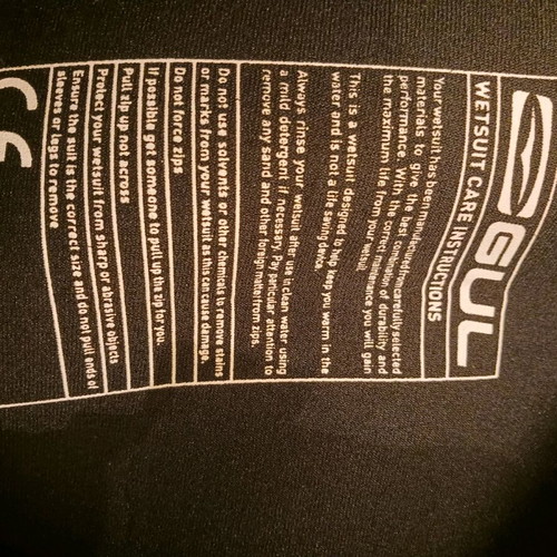 Gul Response 3/2 wetsuit medium short like new for water sports