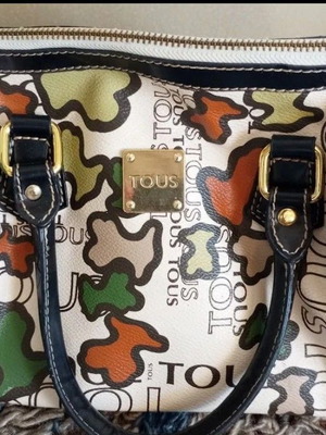 Tous handbag like new, multicolor leatherette