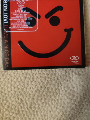 Bon Jovi Have a Nice Day Deluxe Limited Edition CD like new, rock
