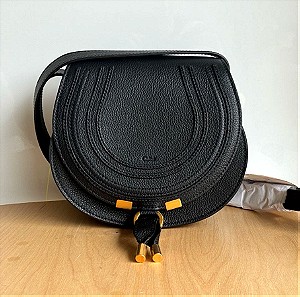 Chloé Small Marcie μαύρη δερμάτινη τσάντα (καινούργια και αυθεντική)