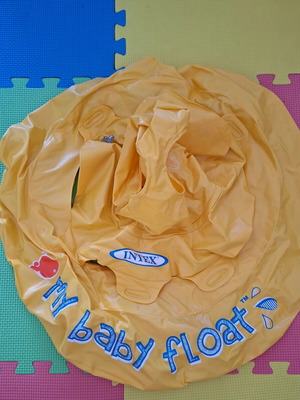 Intex Baby Swimtrainer Float Diameter 70cm for 6 to 12 Months Yellow