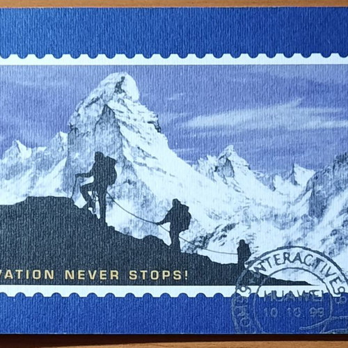 Chinese stamps new, 4 pieces from 1997 in Huawei booklet