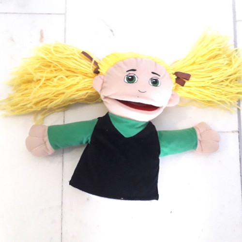 Set of 10 plush puppet theater marionettes for kids party new