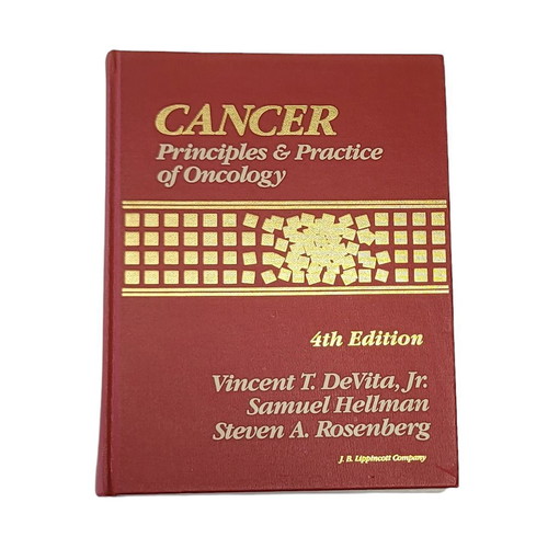 Cancer Principles & Practice of Oncology 4th edition like new, English