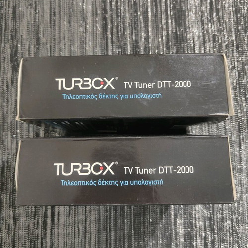 2 Turbo-X DTT-2000 TV TUNER television receivers