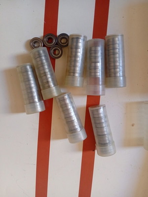 Precision Small Bearings like new, many pieces