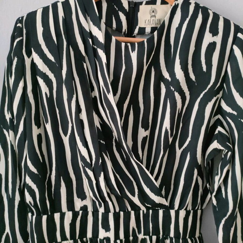 Karavan mini φόρεμα με zebra pattern σαν καινούργιο, μέγεθος M