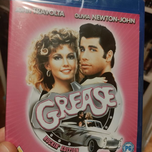 Grease Blu-Ray new, comedy romantic musical