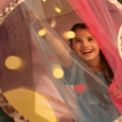 Mosquito net with tulle and LED lights new