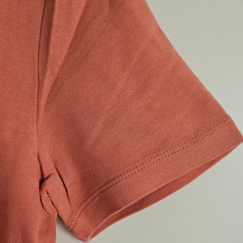 Marks and Spencer Basic Cotton T-shirt, coral color