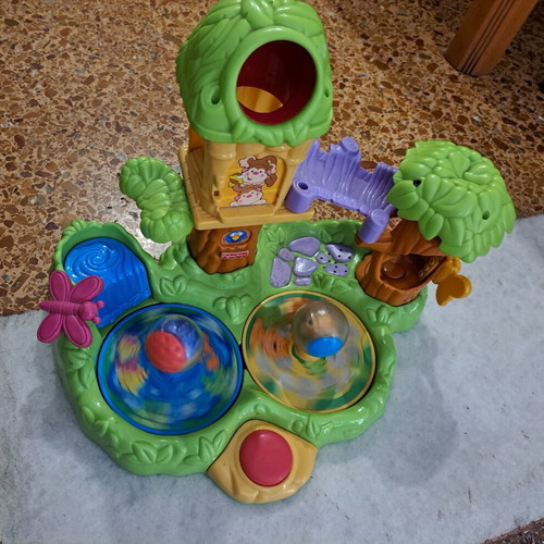 Fisher-Price Amazing Animals Rollin' Around Jungle Playground used toy