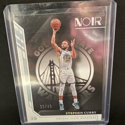 Stephen Curry 2023-24 Noir card like new, rare