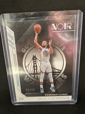 Stephen Curry 2023-24 Noir card like new, rare
