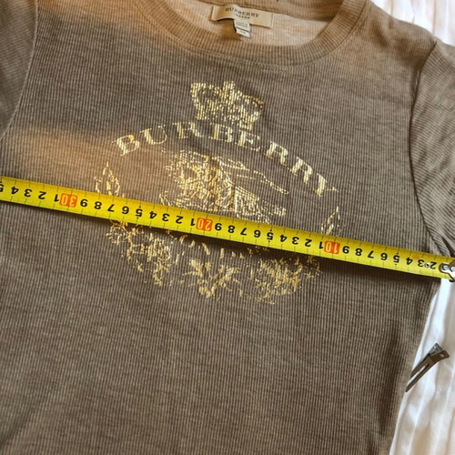 Burberry women's T-shirt beige XS like new
