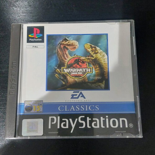 PlayStation 1 Warpath Jurassic Park like new with manual