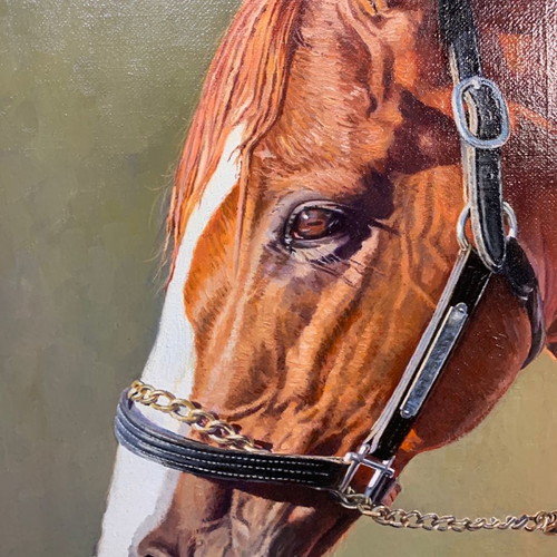 Oil painting on canvas used 50x70