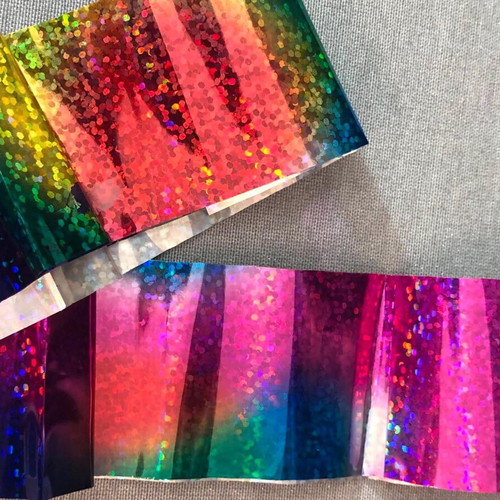 Holo Cracks Nail Art Foil Wrap new nail stickers