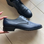 Men's blue leather Tod's no7 dress shoes like new