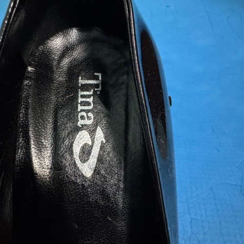 Tina Black Patent Leather Pumps Size 38 Used