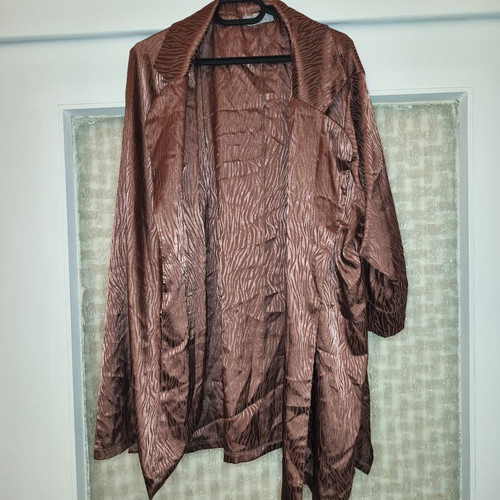 XXLOVE pant set with jacket like new, brown